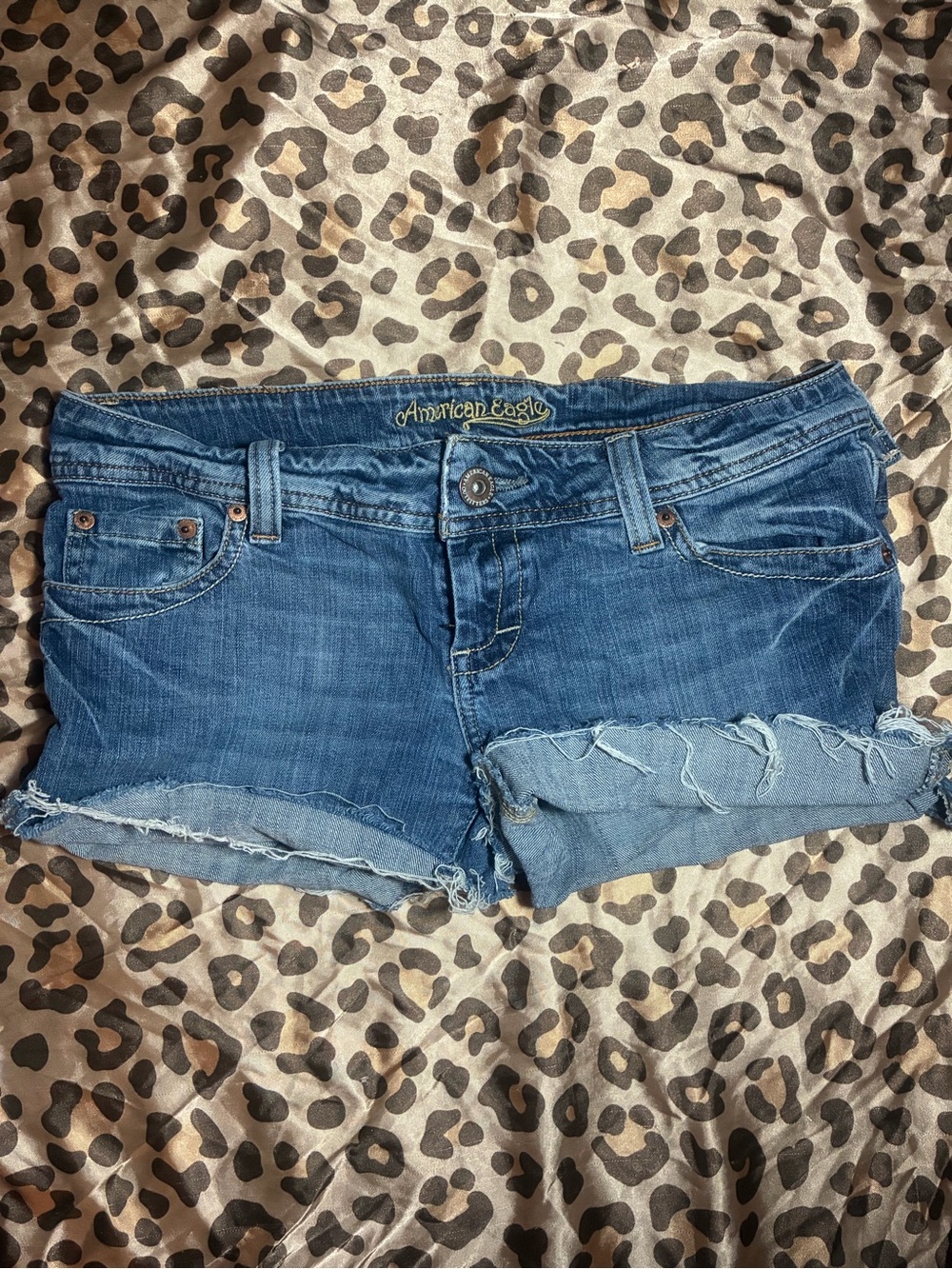 ⭒ low waisted american eagle y2k shorts